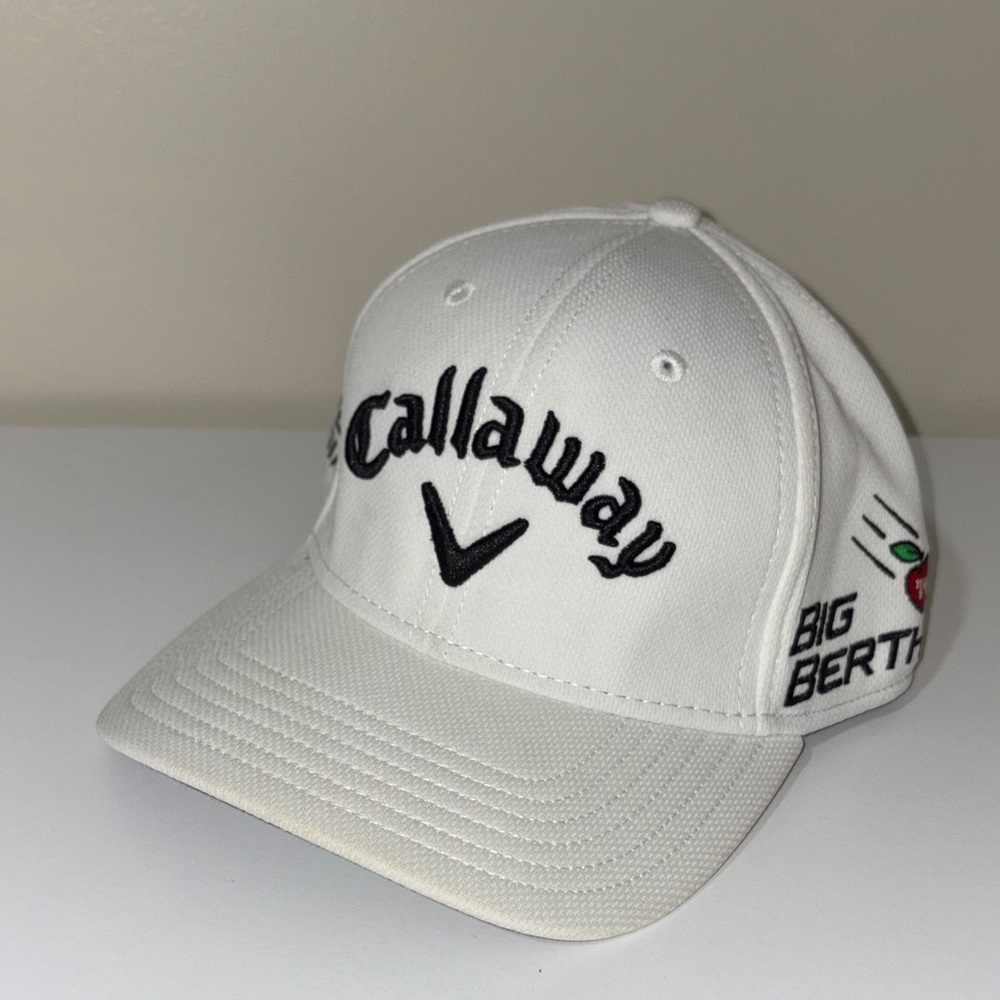 Callaway White Golf Cap with Embroidery